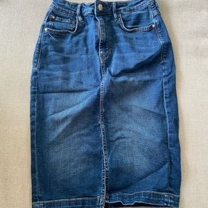 Blue Jean Skirt